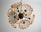 Vintage Sputnik Italian crystal chandelier – 12 flowers