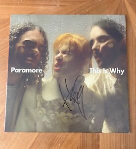 * HAYLEY WILLIAMS * signed album * PARAMORE * THIS IS WHY * 1