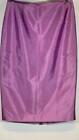 LAFAYETTE 148 100% Silk Lined Lilac Midi Skirt Size 14 NEW