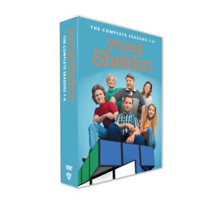 Young Sheldon: The Complete Series Seasons 1-6 DVD New Sealed Free Shipping