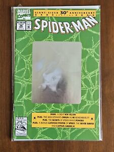 SPIDER-MAN #26 VF/NM Marvel Comics 1992 Poster Included, Hologram Cover VF/NM Z