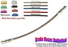 16 inch, DOT Stainless Hose, -3AN / JIC Straight Female to Straight Female