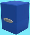 ULTRA PRO PACIFIC BLUE SATIN CUBE DECK BOX Card Compartment Storage Case mtg