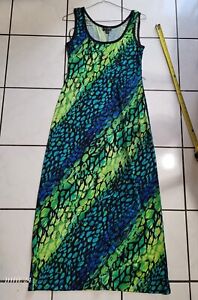 Connected Apparel Stretch Maxi Dress Women Size 10