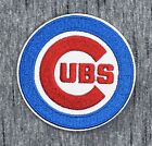 CHICAGO CUBS EMBROIDERED IRON ON PATCH 2.75” DIAMETER FREE SHIPPING