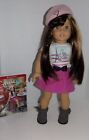 New ListingGOTY Grace Thomas American Girl of Year Doll w Meet Outfit, Pink Beret EUC