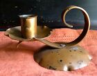 Antique Copper Candle Holder Art Deco Arts and Crafts Mission SIGNED DINGLEY