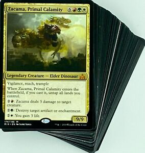 ***Custom Commander Deck*** Zacama - Dinosaurs - EDH Magic Cards