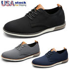 Men's Casual Dress Oxfords Shoes Breathable Business Derby Sneakers US Size
