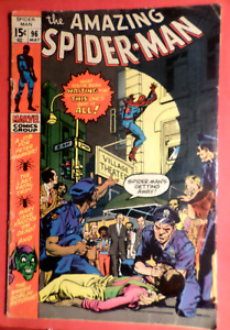 Amazing Spider-man  96 No comic code Stacy Bronze Age 1971