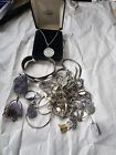 Vintage Estate Mixed Sterling Silver Jewelry Lot 100 Grams 4 Scrap Or Wear
