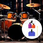 2 Pcs Professional Latin Percussion Jam Block Blue Dual Color for Drum