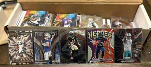 New ListingHUGE Lot 500 Random Football Cards Including Rookies, Hall Of Famers And More