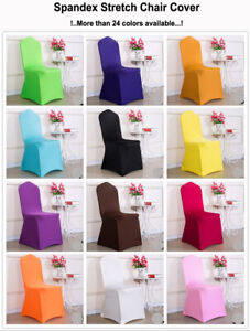10/25/50 Spandex Stretch Chair Cover Wedding Party Banquet Decoration -FREE SHIP