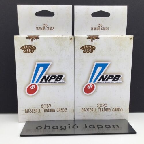 2 Box Limited 2023 TOPPS NPB 206 Baseball Card T206 Box Factory sealed Japan