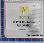 ATLAS N SCALE CODE 80 PLASTIC INSULATING TRACK RAIL JOINERS train ATL2538 NEW
