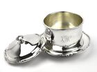 Silver Plate Elkington Tea Caddy Biscuit Box, Barrel on Attached Tray – SLV334