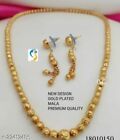 Indian Bollywood Gold Plated Choker Necklace Ethnic Party Jewelry Set