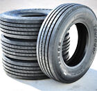 4 Tires Tourador TR866 295/75R22.5 Load H 16 Ply All Position Commercial