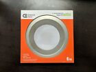 Commercial Electric Brushed Nickel #TR60BN 6 inch LED Trim Ring New in Box