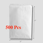 500Pc White Flat Gift Bags White Paper Bags Wholesale Bags for Jewelry Gift Bags
