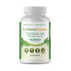 Vitamin D3 10000 IU (250mcg) Enhanced with Organic Olive Oil (240 Softgels)