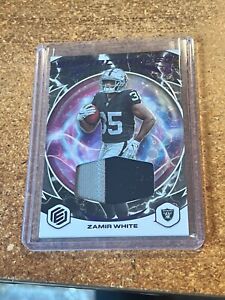 2022 Panini Elements Football Rookie Patch Jersey # SC-33 Zamir White RC 32/54