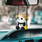 Cute Panda Travel Car Rearview Mirror Hanging Ornaments Accessory Pendant Decor
