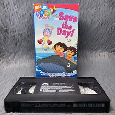 Dora the Explorer - Save the Day VHS 2006 Nick Jr. Nickelodeon Paramount Kids
