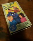 Sesame Street VHS Tape We All Sing Together Rare Children's TV With Song Poster