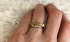 Collectible Vintage Nike Swoosh pinky Ring 10K Gold
