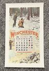 Winchester Ammunition 1896 Calendar Frost “The Finishing Shot” 1960s VTG Reprint