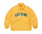 🔥SOLD OUT🔥Supreme Arc Denim Coaches Jacket|SS24|Large|Yellow|CONFIRMED