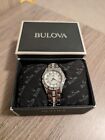 Bulova Women's 96L116 Stainless Steel and Mother-of-Pearl Swarovski...