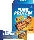 6 Boxes Pure Protein Chocolate Peanut 6x50G Bars Value Pack (36 bars total)