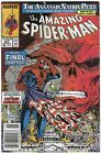 Amazing Spider-Man #325 Newsstand McFarlane App Capt. America Red Skull 1989 MCU