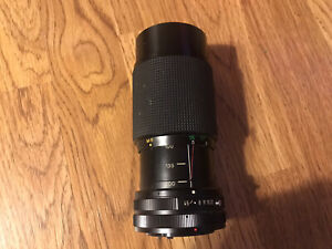 Vivitar 80-200mm 1:4.5 55mm Macro Focusing Zoom Lens - Japan EX Condition