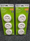 Commercial Electric 2 X 3-LED Puck Lights (6 Lights)