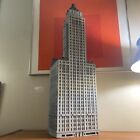 N Scale- Skyscraper Building / Scratch Built - 29 Inches Tall