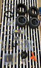HPI Baja 5B Misc Used Tire/Wheel and Tool Lot, Mixed Parts/Tool Package