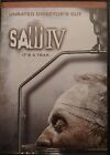 Saw IV DVD (2007) Unrated Directors Cut Widescreen