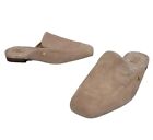 Ugg Women's Shoes Janaya Mules Beige Suede Leather Slip On Flats 1128415 Size 7