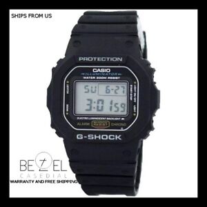 Casio G-Shock Illuminator Alarm Chrono DW-5600E-1VDF Resin Men's SHIPS FROM US