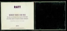 Ratt 1 track PROMO CD Movie Soundtrack ORIGINAL 1991 San Diego Glam Metal
