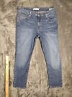 Levi's Mid Rise Skinny Size 12  Red Tag Logo Button 5 Pocket Jeans
