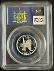 2001-S New York State Quarter Silver Proof PCGS PR69DCAM PR 69 DCAM Coin