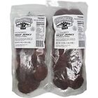 (2) Old Trapper BEEF JERKY ROUNDS 80 ct Bulk Peppered REFILL 1.3 Pounds  12/2024