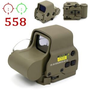 New Listing558 EXPS3-2 Holographic Sight Red Green Dot Sight Tactical Hunting Scope Clone
