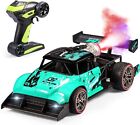 RC Remote Control Racing Car Toy with Cool LED High Speed Spray Racing Car 1:16