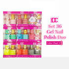 DC Gel-Polish Duo New Collection Set 36 duos with Color Chart #1